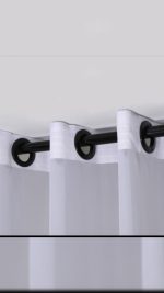 حریر شیری ساده عرض140 دز ارتفاع 280