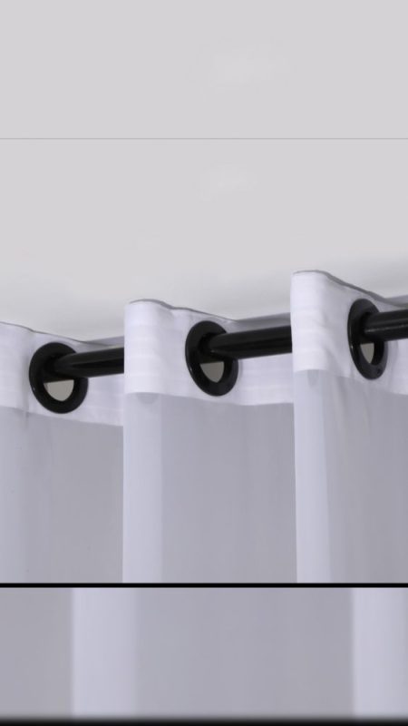 حریر شیری ساده عرض140 دز ارتفاع 280